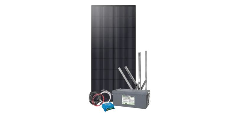 Bild 1 för Solcellspaket Sunwind Flex 200W / 260Ah AGM