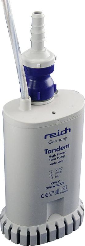 Bild 1 för DRÄNKPUMP REICH TWIN 19L MED BACKVENTIL (UNIQUICK)