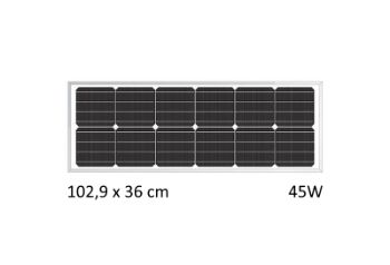 Energi: Solcellspanel Select 45W 12V – Lagerrensning