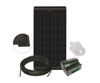 ENERGI: Solcellspaket NDS BlackSolar 115W för husbil & stuga