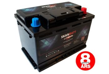 ENERGI: Skanbatt Lithium HEAT V2 100Ah 12V 