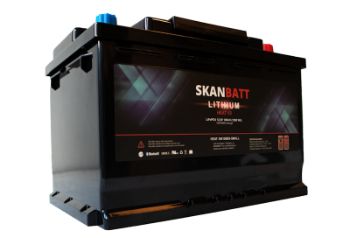 ENERGI: Skanbatt Lithium HEAT V2 100Ah 12V "small" --> 5000 cykler