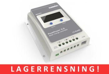 Energi: Solcellsregulator PeakPower 2.0 30A MPPT 12/24V