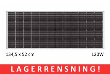 Energi: Solpanel Select 120W – Begränsat antal!