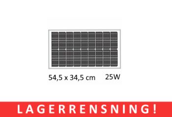 Energi: Solpanel Select 25W – Begränsat antal!