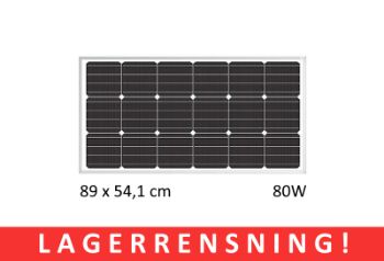 Energi: Solpanel Select 80W – Begränsat antal!
