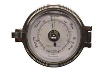 PRESENTER: Marin Barometer – Gjuten krom 120/85 mm