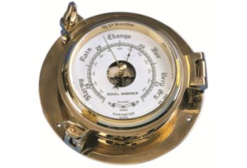 PRESENTER: Marin Barometer – Gjuten mässing, 190/115mm