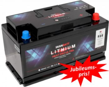 ENERGI: Skanbatt Lithium 12V 98Ah HEAT Pro Ultra