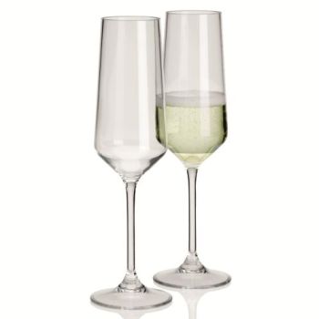 HUSHÅLL: Savoy Champagneglas 2-pack, okrossbara