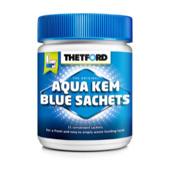 HUSHÅLL: Aqua Kem® Blue Sachets praktiska doseringspåsar