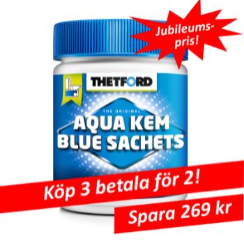 HUSHÅLL: Aqua Kem® Blue Sachets: Köp 3 betala för 2