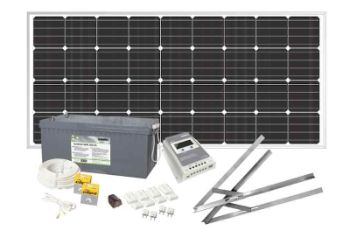 Energi: Solcellspaket Basic 170W 12V