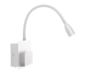 Belysning: Vägglampa Design USB White 12V – integrerad LED