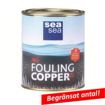 TVÄTT & VÅRD: Bottenfärg SeaSea Antifouling Copper Plus 2,5L svart