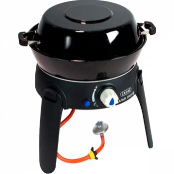GRILL & KÖK: Cadac Safari Chef 30 Gasolgrill, Stekhäll, Kastrull/Wok