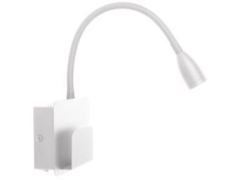 Belysning: Vägglampa Design USB White 12V – integrerad LED