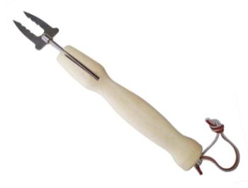 Grillspett med teleskopskaft