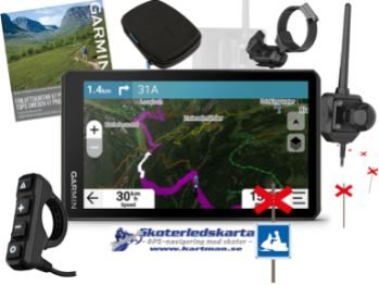 Skoterpaket Tread 2 inkl. GroupRide & Styrreglage