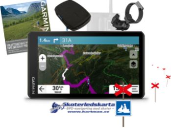 Skoterpaket Tread 2 inkl. Topo V7 & Kartman