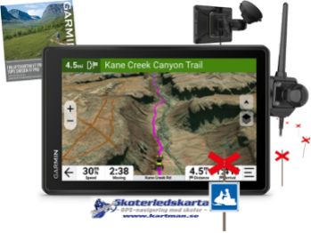 Skoterpaket Tread 2 - Overland Edition 8" inkl. GroupRide