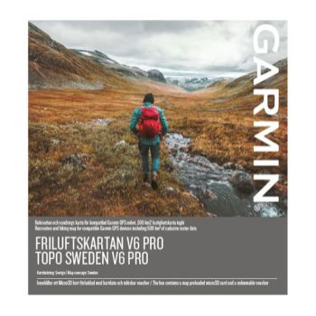 Friluftskartan TOPO Sverige v6 PRO