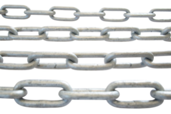 Kätting långlänkad galvad 10mm /m