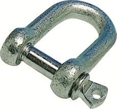 SCHACKEL 10MM RAK GALV. 2ST