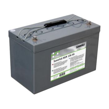 Energi: Batteri Sunwind AGM 136Ah