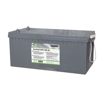Energi: Batteri Sunwind AGM 260Ah